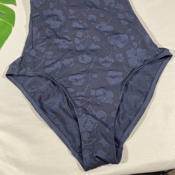 NEW‎ Robin Piccone Ana One-Piece Swimsuit in Blue [SZ 8 ] - Picture 6 of 11